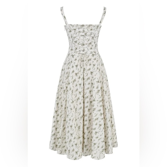 HOUSE OF CB 'Carmen' Garden Print Bustier Sundress - Picture 6 of 6